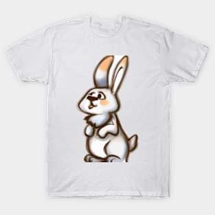 Cute Rabbit Drawing T-Shirt